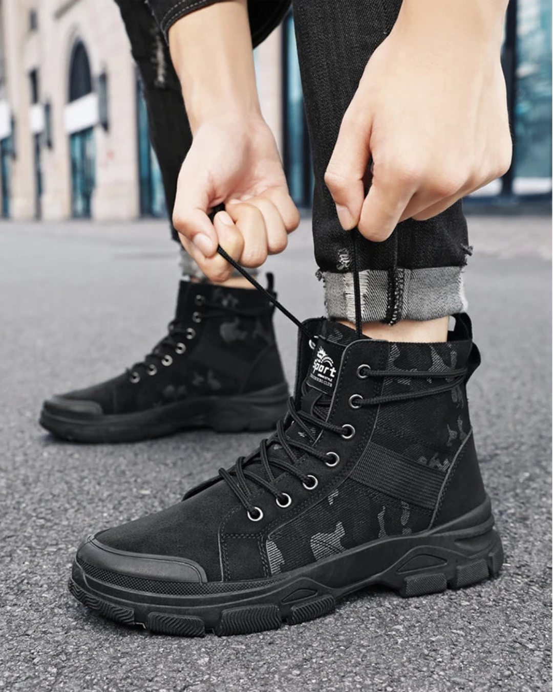 Bottes Tactiques Titan Acier Pro™